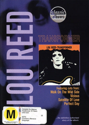 REED LOU-TRANSFORMER DVD VG