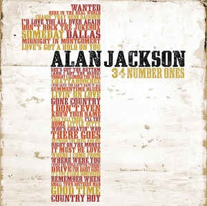 JACKSON ALAN-34 NUMBER ONES 2CD VG