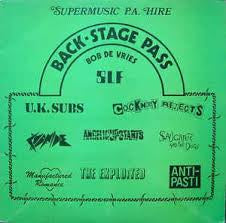 BACK-STAGE PASS-VARIOUS ARTISTS LP VG COVER VG