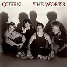 QUEEN-THE WORKS LP VG+ COVER VG+