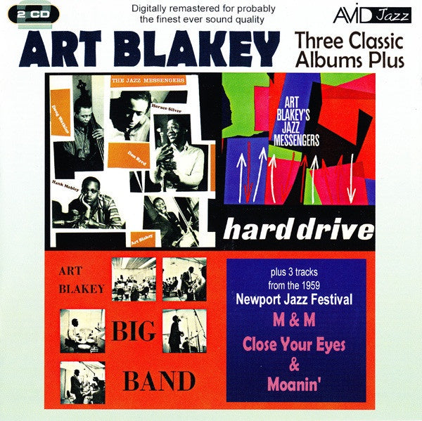 BLAKEY ART-THREE CLASSIC ALBUMS PLUS 2CD *NEW*