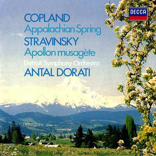 COPLAND / STRAVINSKY-APPALACHIAN SPRING / APOLLON MUSAGETE CD VG