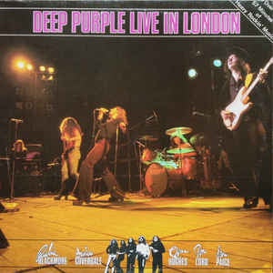 DEEP PURPLE-LIVE IN LONDON LP VG+ COVER VG+