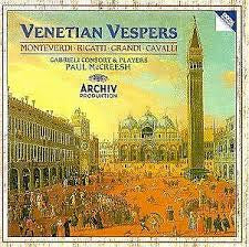 VENETIAN VESPERS-VARIOUS ARTISTS 2CD VG