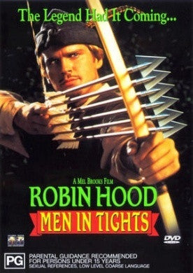 ROBIN HOOD MEN IN TIGHTS DVD VG