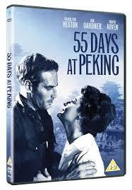 55 DAYS AT PEKING FILM REGION 2 DVD VG