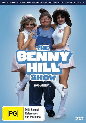 BENNY HILL SHOW - 1970 ANNUAL 2DVD VG