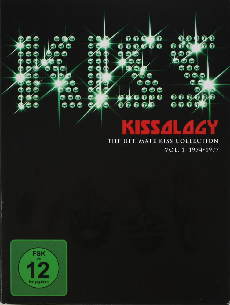 KISS-KISSOLOGY ULTIMATE COLLECTION VOL 1 1974-1977 3DVD VG