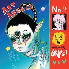 GRIMES-ART ANGELS LP NM COVER VG+