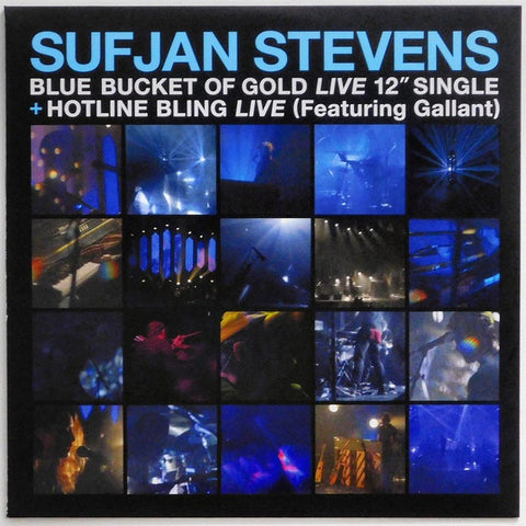 STEVENS SUFJAN-BLUE BUCKET LIVE BLUE 12" VINYL *NEW* was $29.99 now...