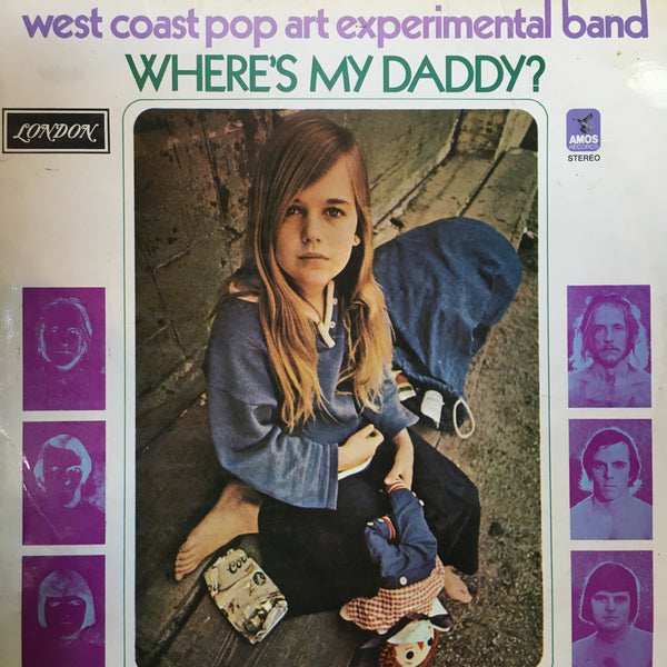 WEST COAST POP ART EXPERIMENTAL BAND-WHERE'S MY DADDY? LP VG+ COVER VG