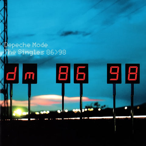 DEPECHE MODE-THE SINGLES 86-98 2CD VG+