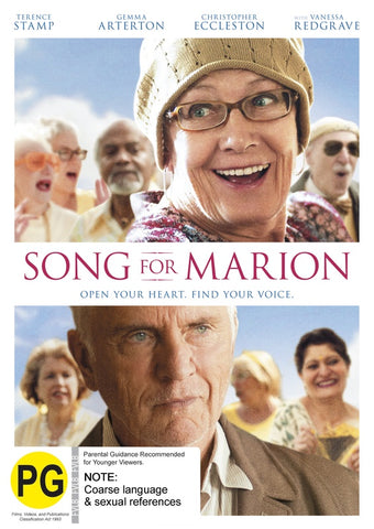 SONG FOR MARION DVD VG