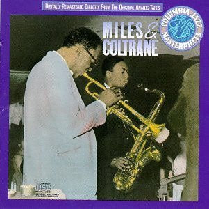 DAVIS MILES & JOHN COLTRANE-MILES & COLTRANE CD VG+