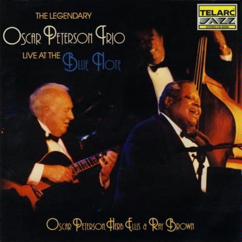 PETERSON OSCAR TRIO-LIVE AT THE BLUE NOTE CD VG