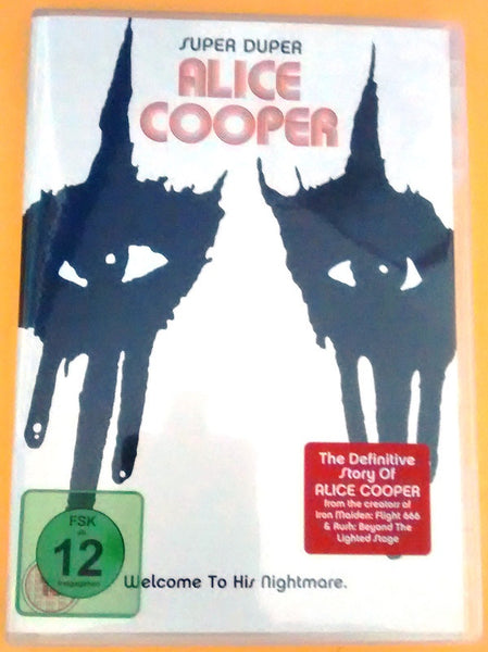COOPER ALICE-SUPER DUPER ALICE COOPER DVD VG+