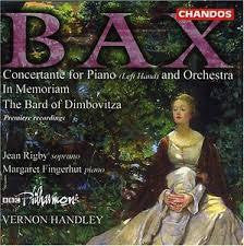 BAX ARNOLD-CONCERTANTE  ETC  RIGBY HANDLEY CD VG