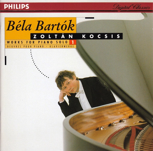 BARTOK-WORKS FOR PIANO SOLO 1 KOCSIS CD VG+