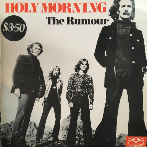 RUMOUR THE-HOLY MORNING LP VG COVER VG+