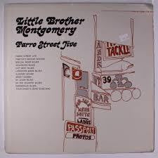 MONTGOMERY LITTLE BROTHER-FARRO STREET JIVE LP VG COVER VG