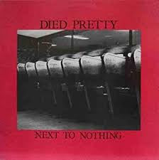 DIED PRETTY-NEXT TO NOTHING 12" EP VG+ COVER VG+