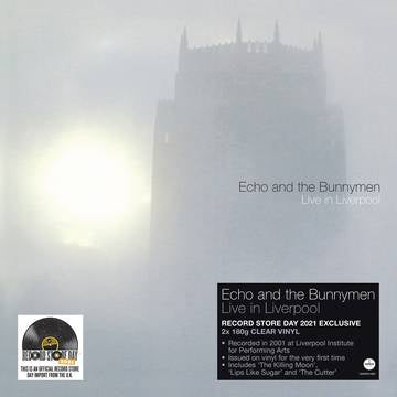 ECHO & THE BUNNYMEN-LIVE IN LIVERPOOL CLEAR VINYL 2LP *NEW*