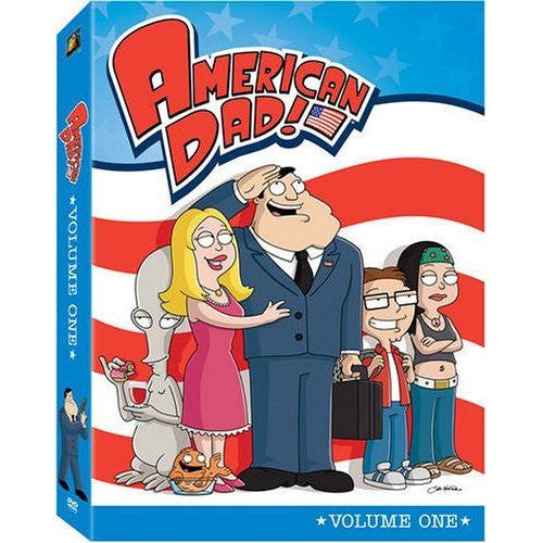 AMERICAN DAD VOLUME ONE 3DVD REGION 1 VG