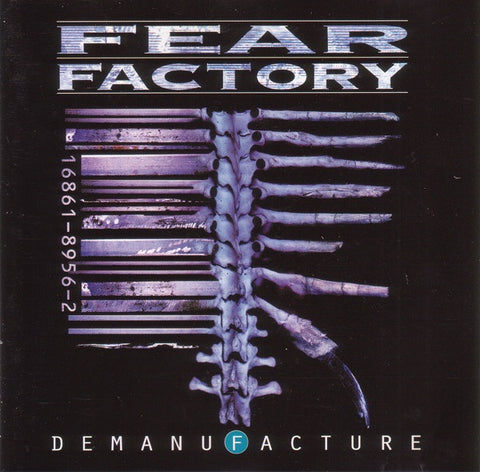 FEAR FACTORY-DEMANUFACTURE CD VG+