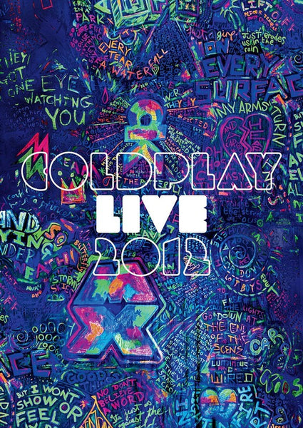 COLDPLAY LIVE 2012 BLURAY VG+
