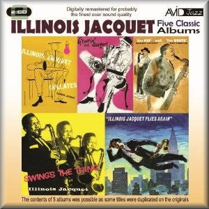 JACQUET ILLINOIS-FIVE CLASSIC ALBUMS 2CD *NEW*