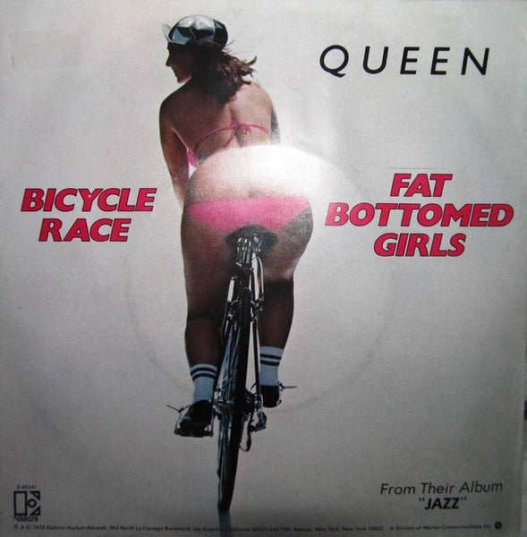 QUEEN-BICYCLE RACE 7'' SINGLE VG COVER VG+