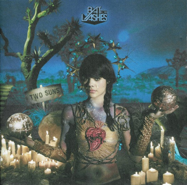 BAT FOR LASHES-TWO SUNS CD VG