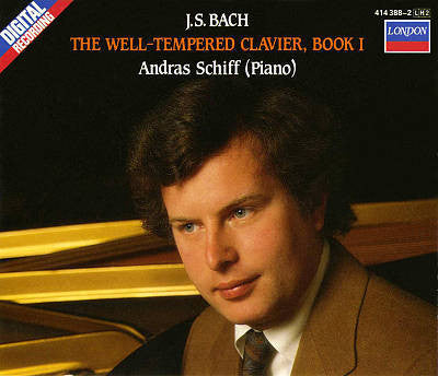 BACH-THE WELL TEMPERED CLAVIER BOOK 1 ANDRAS SCHIFF 2CD G