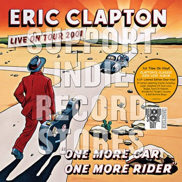 CLAPTON ERIC-ONE MORE CAR, ONE MORE RIDER CLEAR VINYL 3LP *NEW*