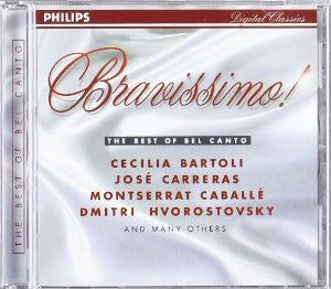 BRAVISSIMO THE BEST OF BEL CANTO-BARTOLI CARRERAS ETC CD G