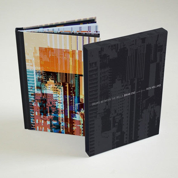 ENO BRIAN & RICK HOLLAND-DRUMS BETWEEN THE BELLS 2CD + BOOK VG