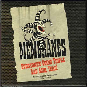 MEMBRANES-EVERYONE'S GOING TRIPLE BAD ACID, YEAH! AUTOGRAPHED 5CD VG