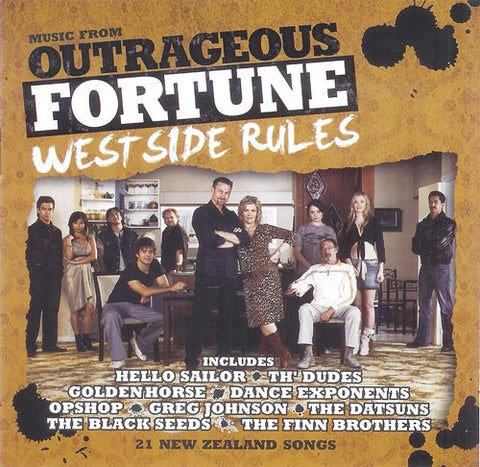 OUTRAGEOUS FORTUNE WEST SIDE RULES-VARIOUS ARTISTS CD VG