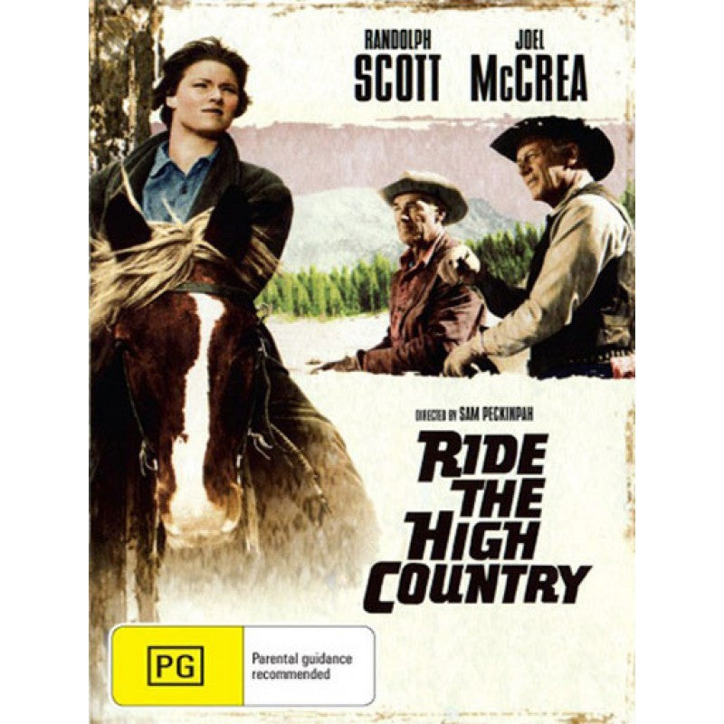 RIDE THE HIGH COUNTRY DVD VG