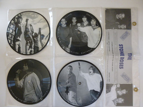 STONE ROSES THE-INTERVIEW PICTURE DISC COLLECTION 4 X 7" EX