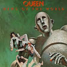 QUEEN-NEWS OF THE WORLD LP EX COVER VG+