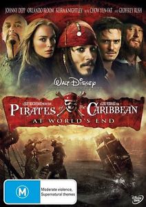 PIRATES OF THE CARIBBEAN 3-AT WORLD'S END REGION 4  2DVD VG