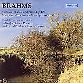 BRAHMS-VIOLA SONATAS & SONGS WITH VIOLA CD VG