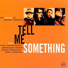 TELL ME SOMETHING-THE SONGS OF MOSE ALLISON-VARIOUS ARTISTS CD VG