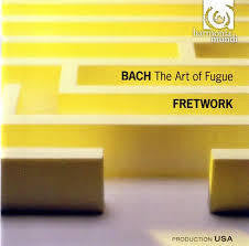 BACH-THE ART OF FUGUE FRETWORK CD VG+