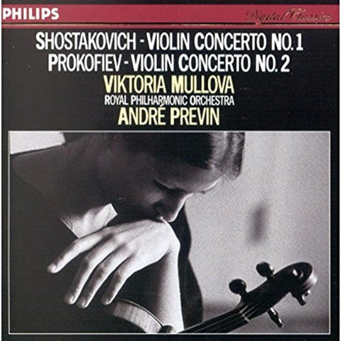 SHOSTAKOVICH + PROKOFIEV-VIOLIN CONCERTOS CD VG