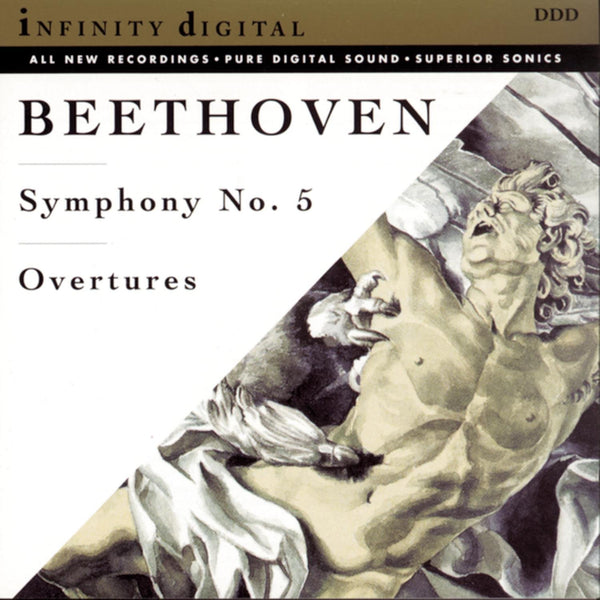 BEETHOVEN-SYMPHONY NO. 5 OVERTURES CD VG