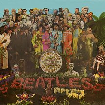 BEATLES THE-SGT PEPPER'S LONELY HEARTS CLUB BAND PICTURE DISC LP NM COVER VG+
