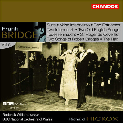 BRIDGE FRANK-ORCHESTRAL WORKS VOL 5 HICKOX CD VG