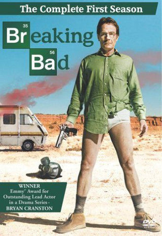 BREAKING BAD THE COMPLETE FIRST SEASON 3DVD VG